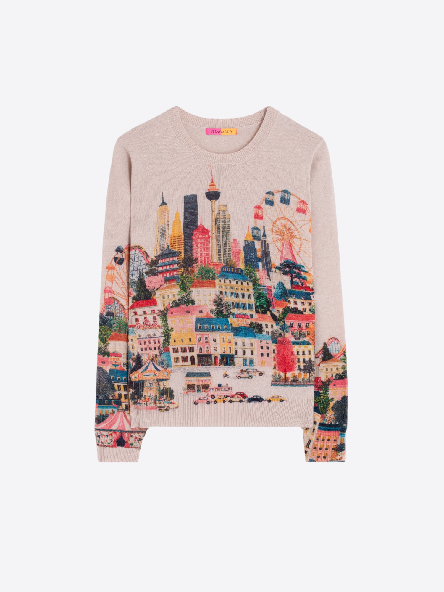 BEIGE CITY SWEATER