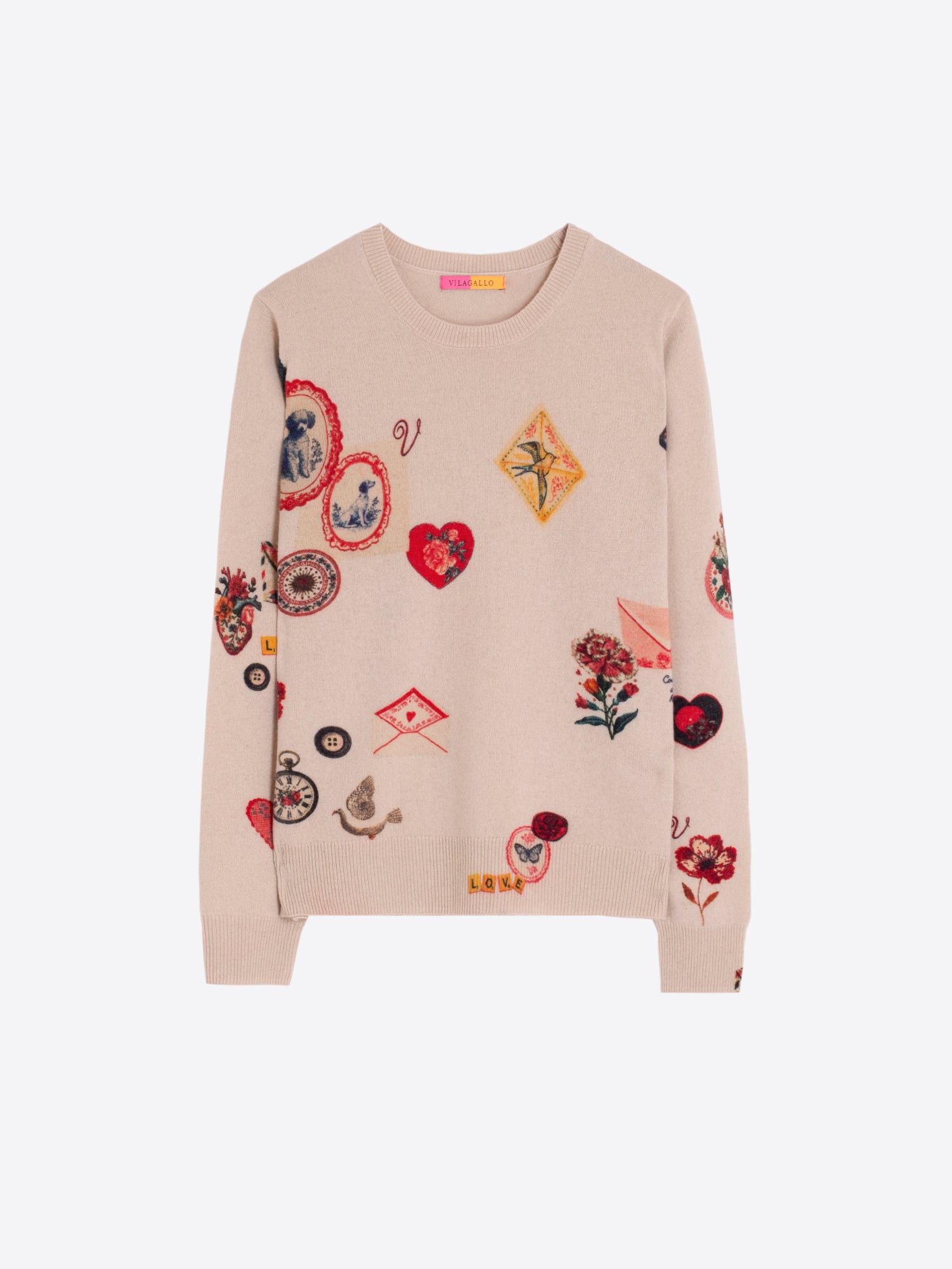 LOVE JERSEY BEIGE