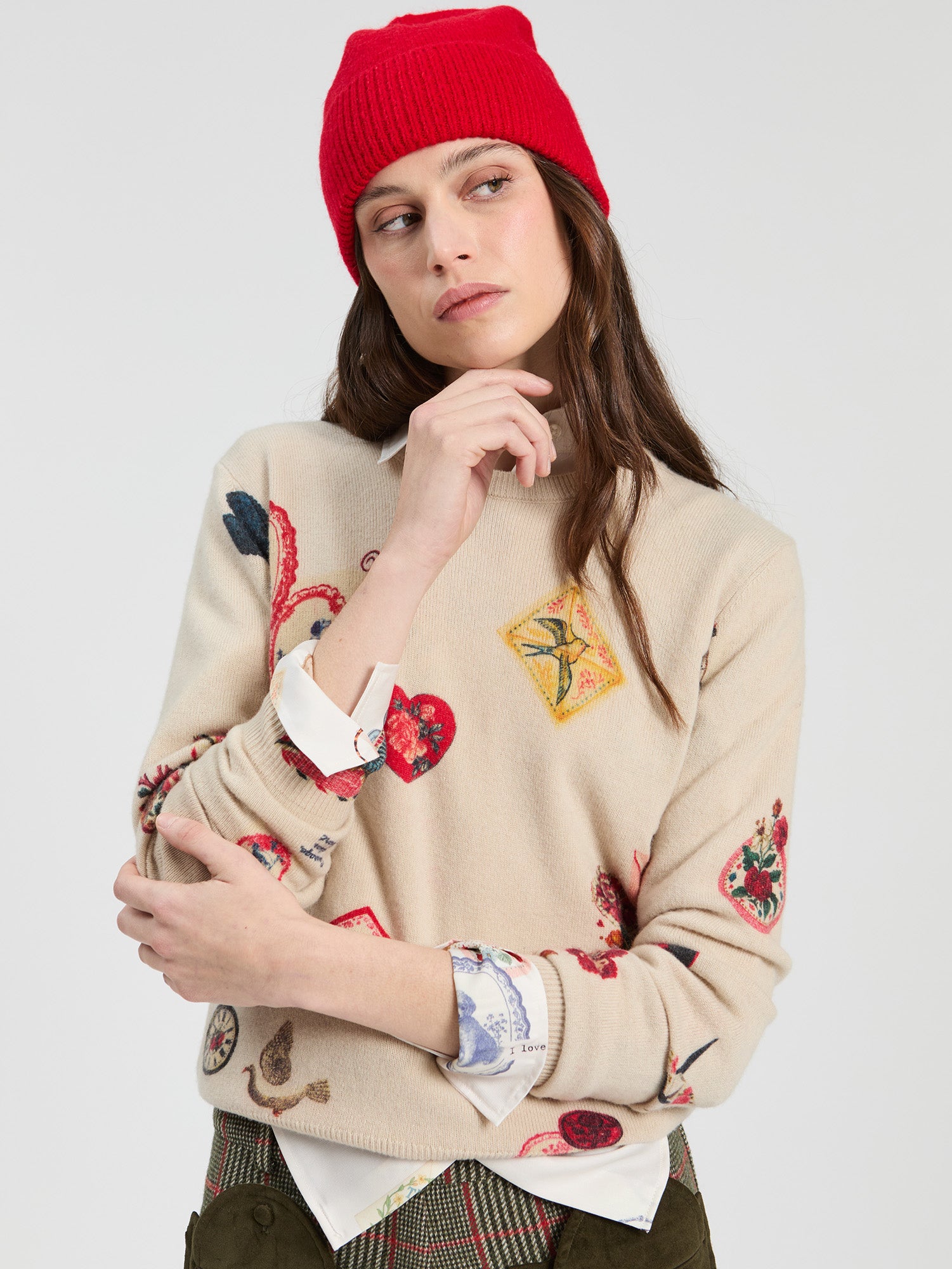 LOVE JERSEY BEIGE