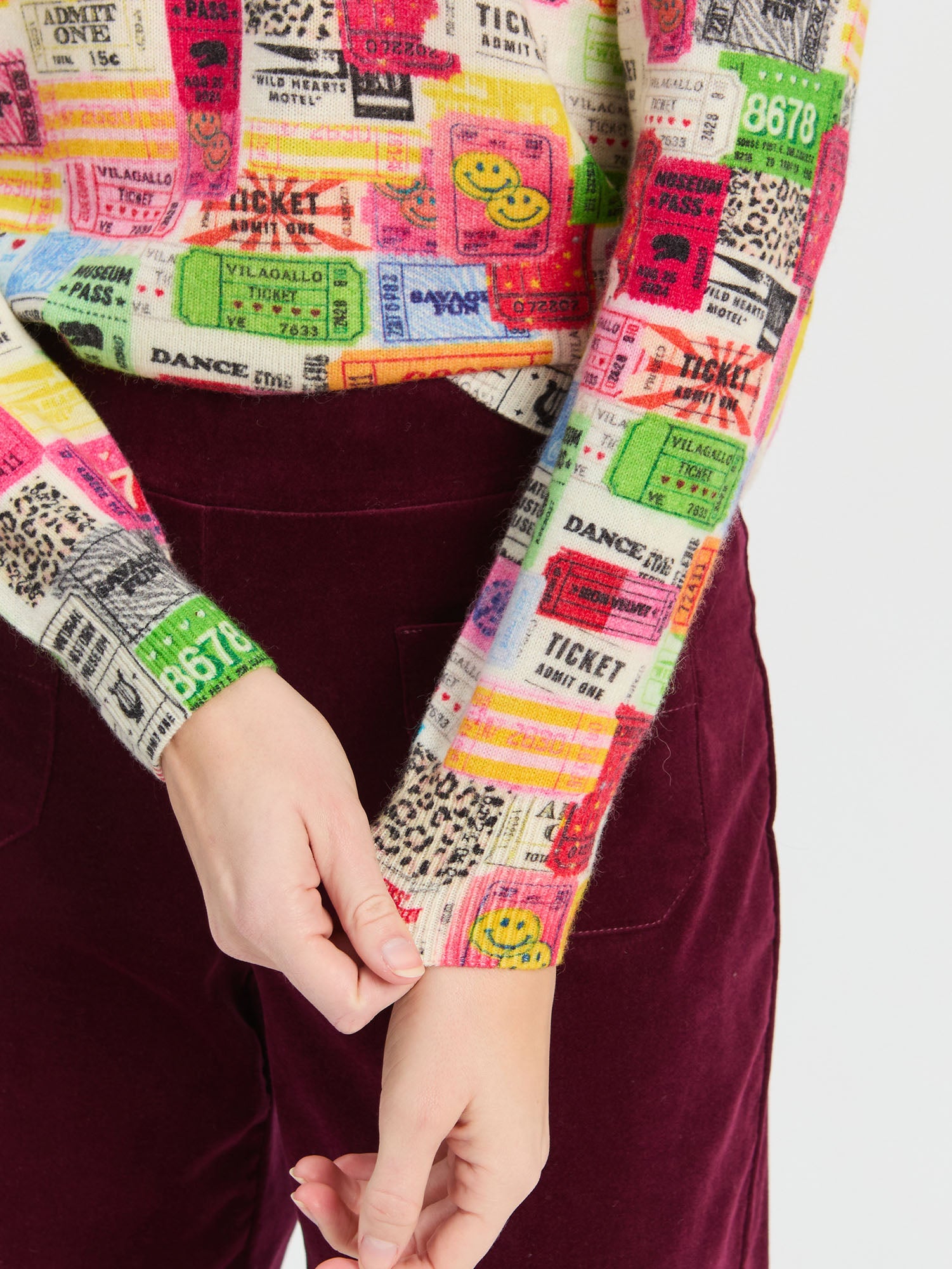 MULTICOLOR JERSEY TICKETS