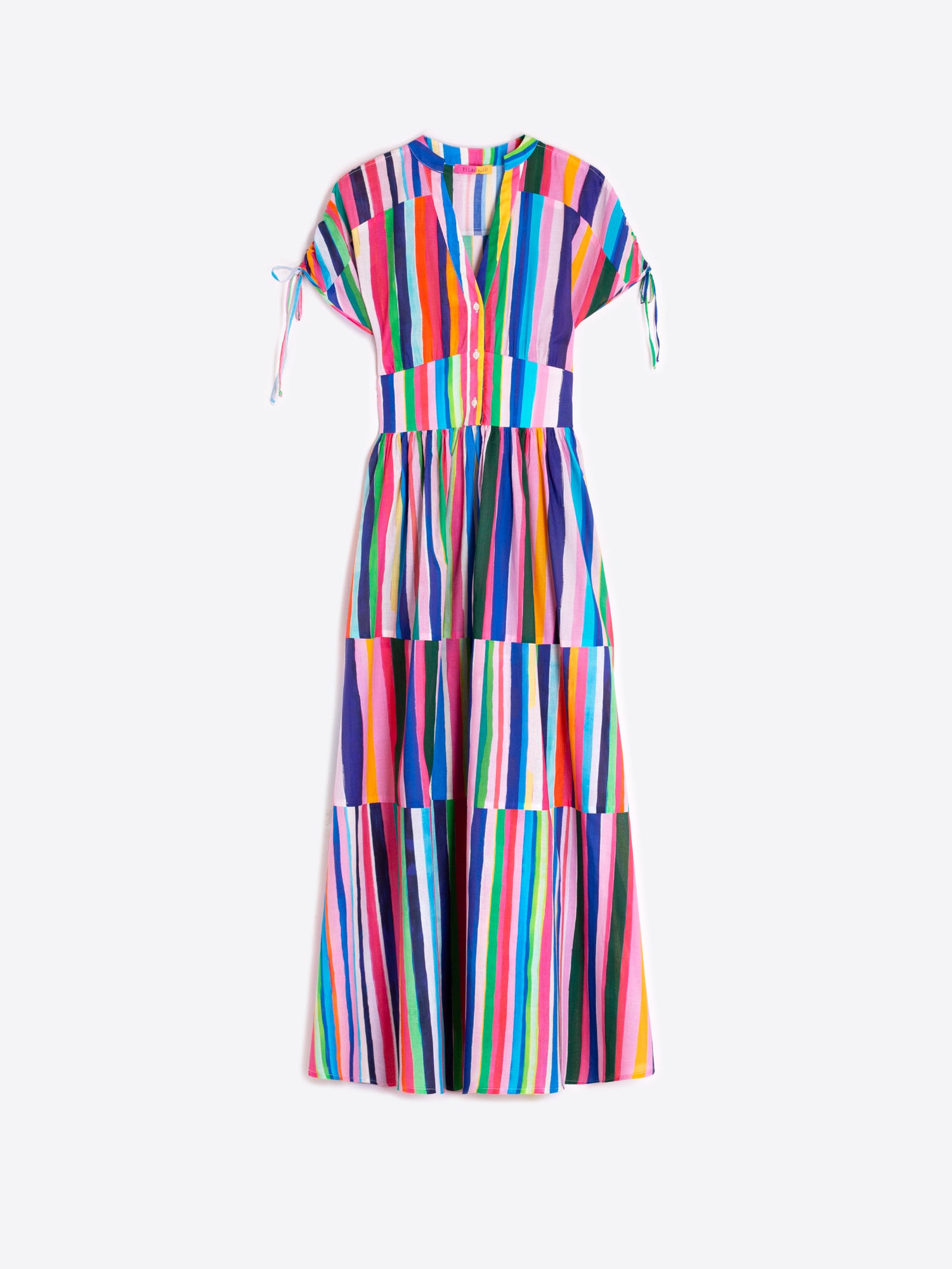 VESTIDO RAYAS MULTICOLOR
