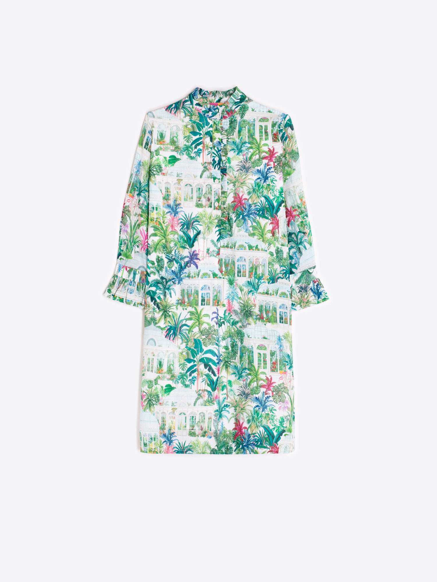 VESTIDO ESTAMPADO INVERNADERO MULTICOLOR
