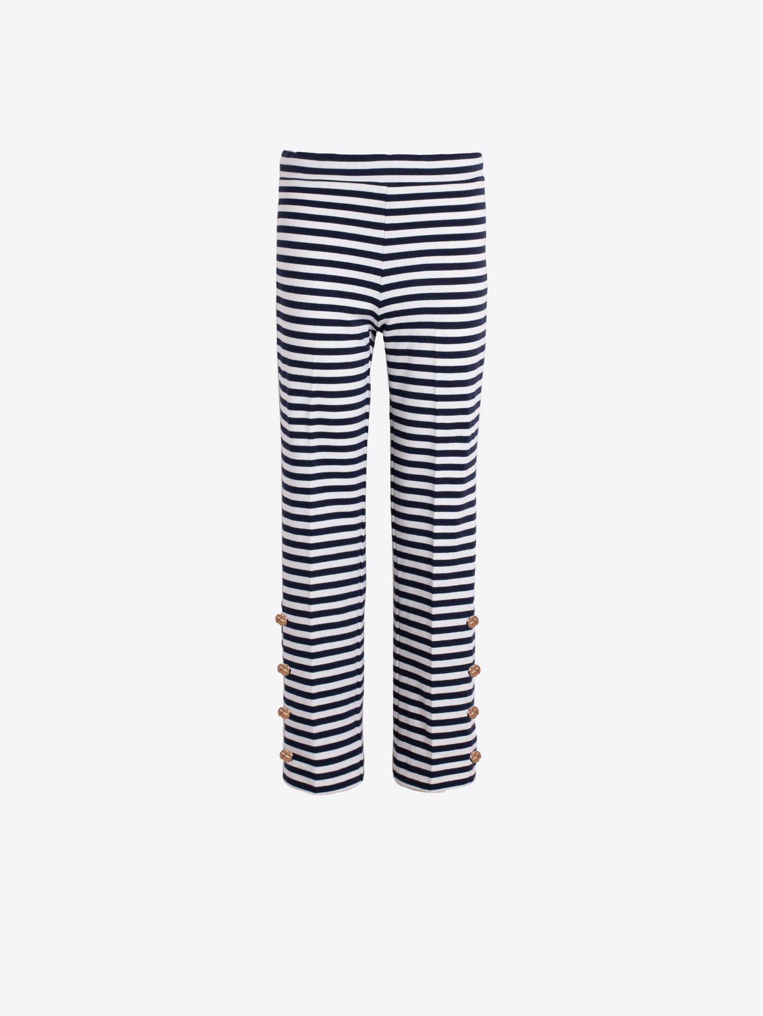 PANTALÓN MARINERO DE RAYAS BOTONES DORADOS