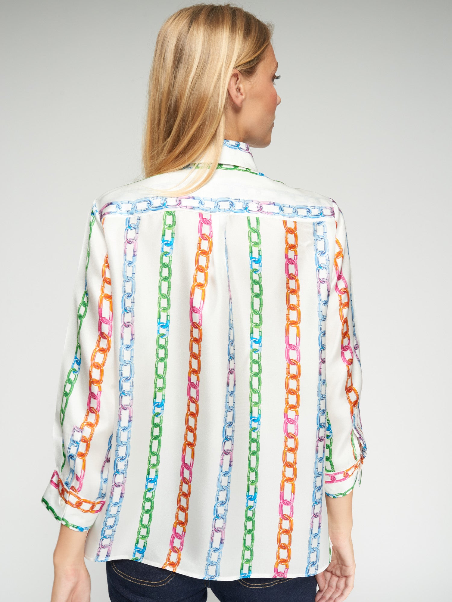 CAMISA ESTAMPADO CADENAS MULTICOLOR