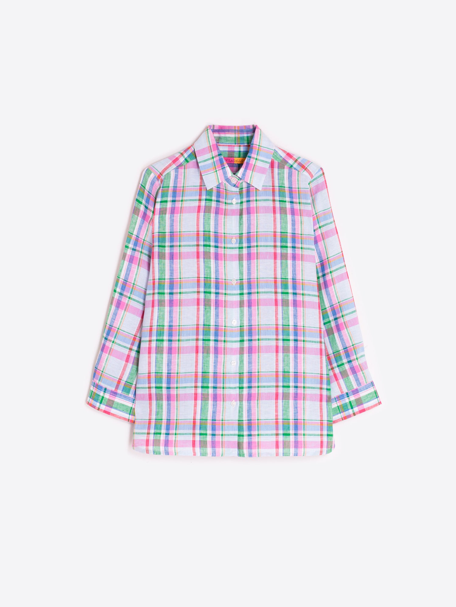 CAMISA CUADROS MULTICOLOR