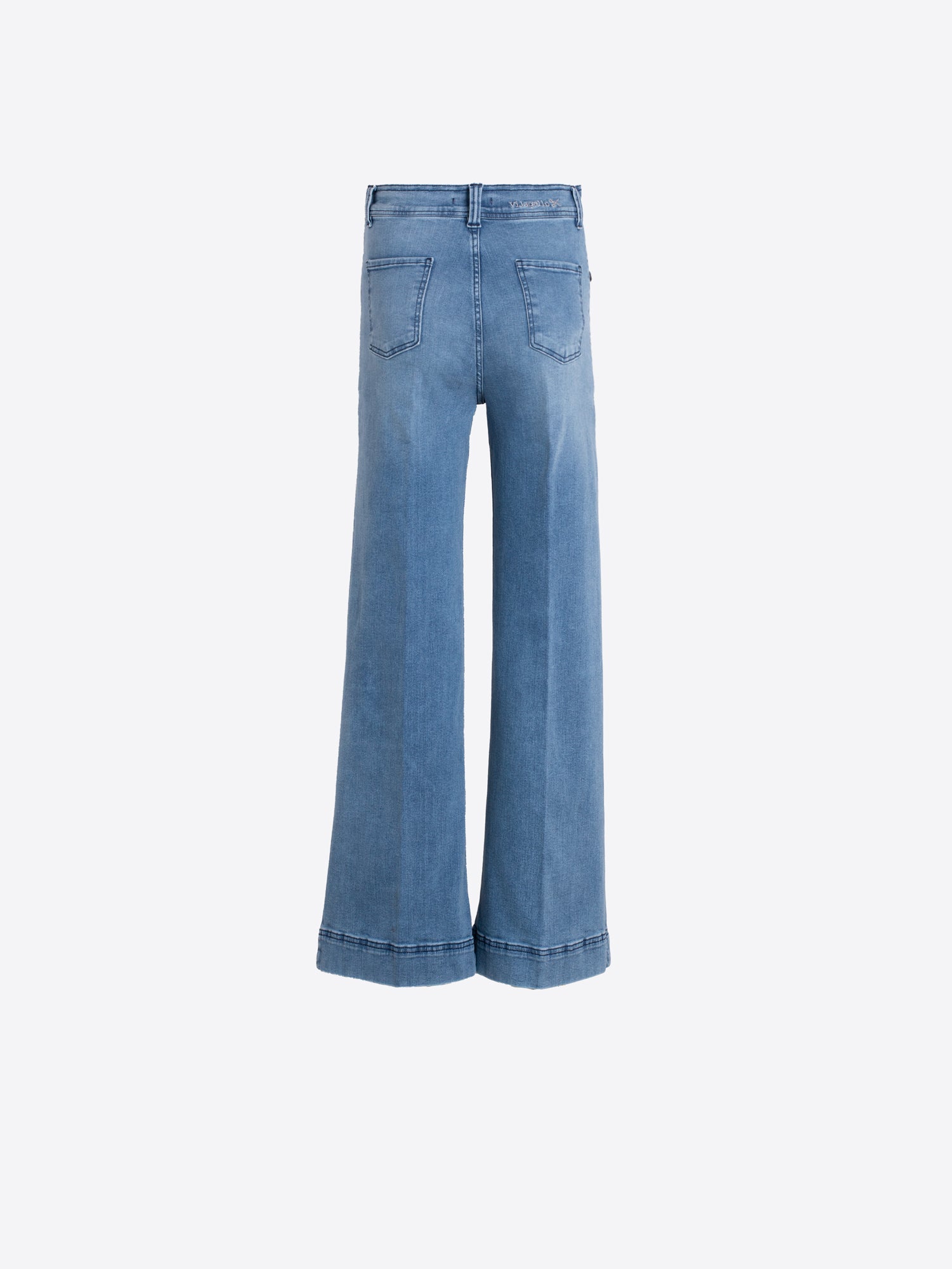 PANTALÓN VAQUERO RECTO BOLSILLOS MARCADOS