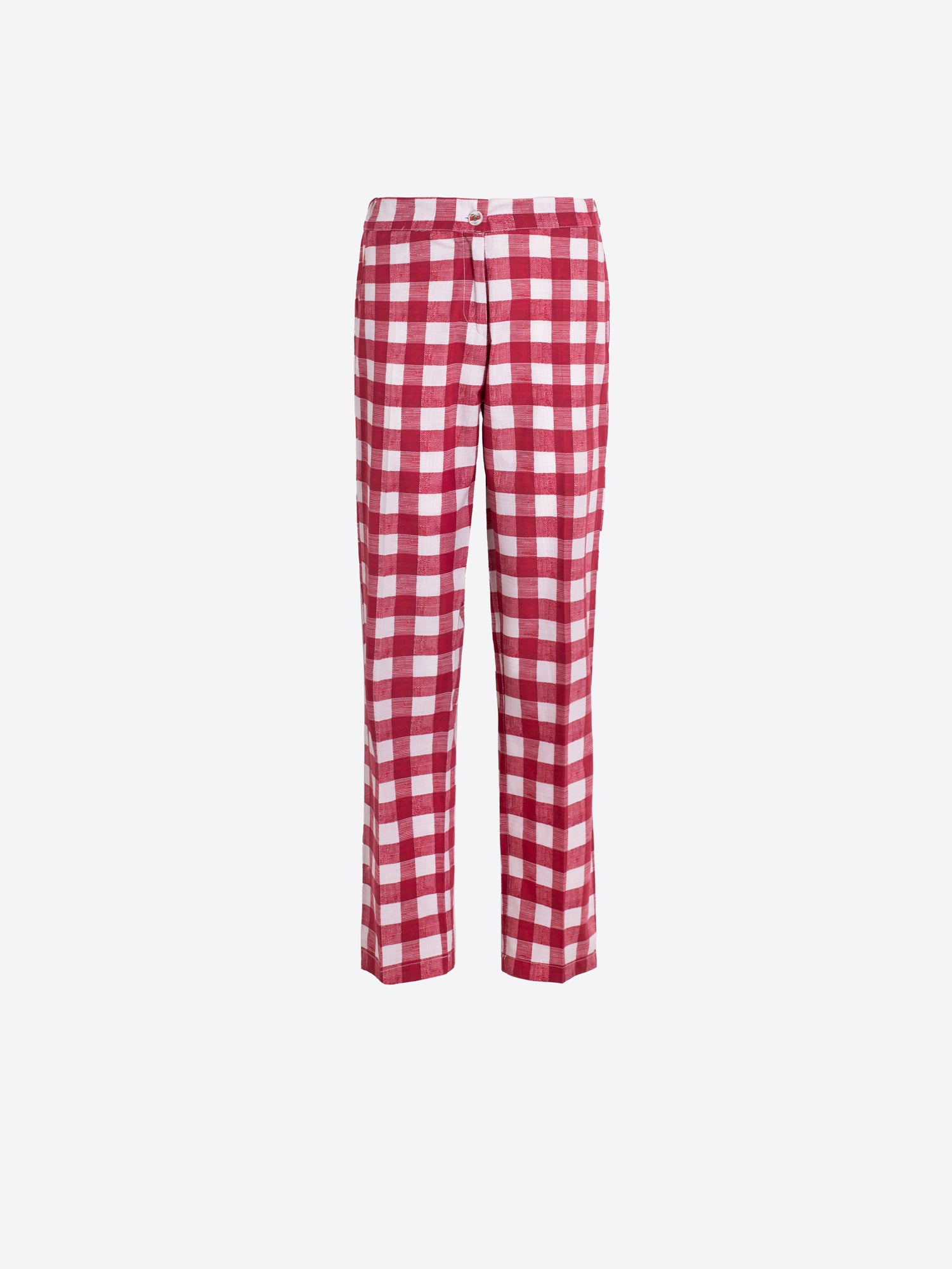 PANTALON TIFFANY VICHY ROJO PRINT