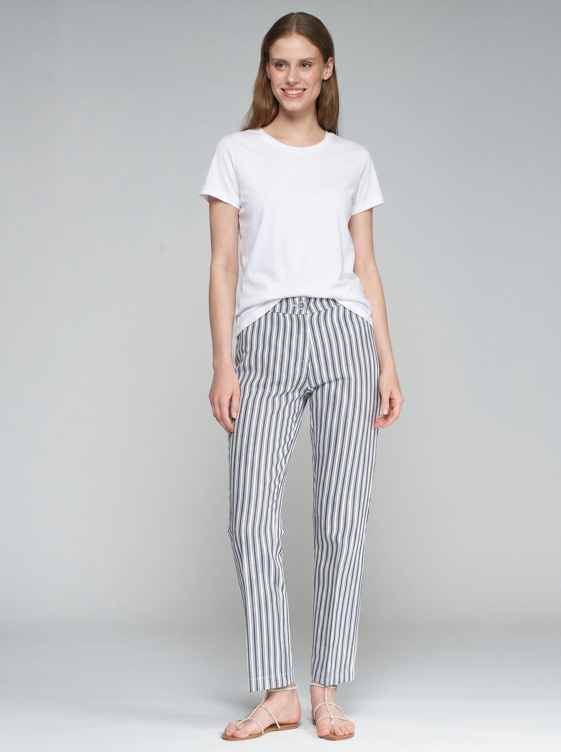 PANTALON THAIS RAYA AZUL S